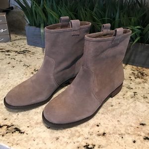 Suede Booties